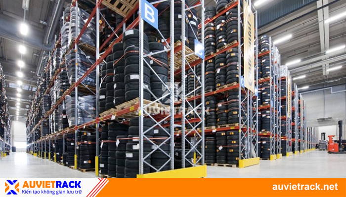 Kệ đựng lốp xe Âu Việt Rack